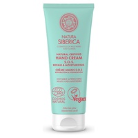 Creme para mãos reparador e hidratante Sos 75 ml de creme - Natura Siberica
