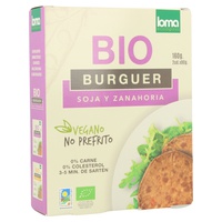 Hambúrguer Vegetal de Soja Bio 160 g - Loma Ecológicos