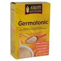 Germatonic (Gérmen de Trigo, Frutose & Cereais) 250 g (Cacau - Trigo) - Abbaye de Sept-Fons