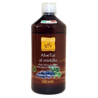 AloeTai com Blueberry Suco de Aloe Vera com Blueberry 97,2% 1 L - Benessence