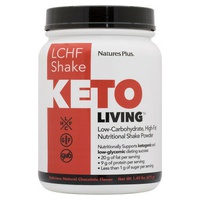 Keto Living Smoothie de Chocolate 578 g de pó - Natures Plus
