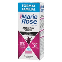 Pacote Família Anti-Piolhos e Lêndeas Extra Forte + pente 200ml + pente - Marie Rose