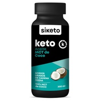 100% de óleo de coco MCT 300 ml - Siketo