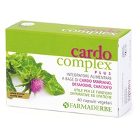 CARDO COMPLEX PLUS 40CPS 40 cápsulas - Farmaderbe