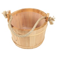 Balde para sauna (diâmetro 28cm) 1 unidade - Croll & Denecke