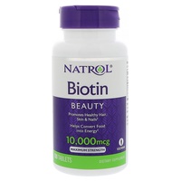 Biotin, 10 000mcg 100 tabletes - Natrol