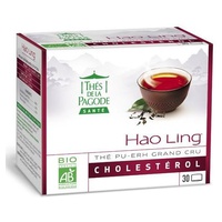 Chá de colesterol pós-fermentativo Hao Ling Bio - Digestão 30 saquetas de infusão - Thé de la Pagode