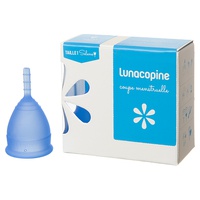 Copo Menstrual Selene Azul - Tamanho 1 1 unidade - Lunacopine