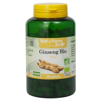 Ginseng Bio 200 cápsulas vegetais - Nat & Form