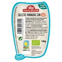 Bolachas com Chia Bio 140 g - Natursoy