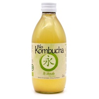 Garrafa de vidro de chá verde BioKombucha 0,33 L - BioKombucha