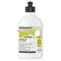 Aloe líquido orgânico para lava-louças e azeite de oliva 500 ml (Aloe Vera) - Organic people