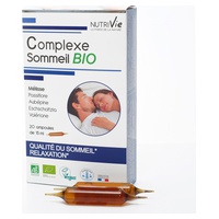 Ampolas - Complexo Orgânico do Sono 20 unidades de 15ml - Nutrivie