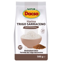 Farinha de trigo sarraceno sem glúten 500 g de pó - Natur Dacsa