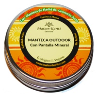 Manteiga Exterior com Tela Mineral 100 ml de creme - Maison Karité