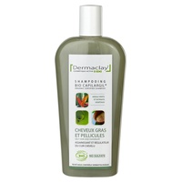 Bio Capilargil: Champô Familiar Cabelos Oleosos e Caspa -Argila Verde Bio 400 ml (Verde) - Dermaclay