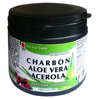 Carvão, Aloe Vera e Acerola 150 g - Vecteur Sante