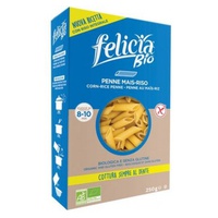 Penne Rigate de milho e arroz orgânico 250 g - Felicia Bio