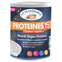 Muesli Proteína Vegan 15 315 g - La Mandorle