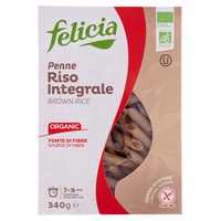 Penne orgânico de arroz integral 340 g - Felicia Bio