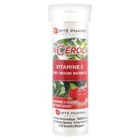 Acerola Tube 12 comprimidos mastigáveis (Frutos vermelhos) - Forté Pharma