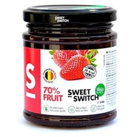 Marmelada de Morango com Stevia sem glúten 210 g - Sweet Switch