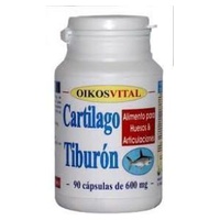 Cartilagem de Tubarão Plus 90 cápsulas de 600mg - Oikos