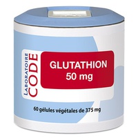 Glutationa reduzida 60 cápsulas de 375mg - Laboratoire Code