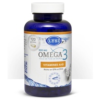 Omega 3 Vitaminas A + D 120 cápsulas - Lysi