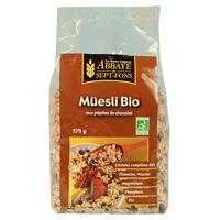 Muesli com Pepitas de Chocolate Bio 375 g (Chocolate) - Abbaye de Sept-Fons