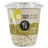 Aveia 2 Go com Banana 80 g - Bio Today