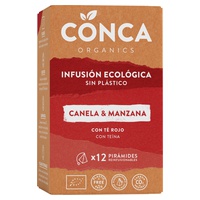 Canela orgânica e infusão de maçã sem plástico 12 saquetas de infusão - Conca Organics