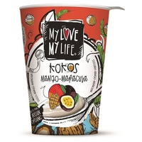 Iogurte de coco com manga e maracujá 180 g - Mylove-Mylife