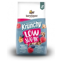Muesli crocante de frutas vermelhas com baixo teor de açúcar 375 g (Mirtilo - Framboesa - Aveia) - Barnhouse
