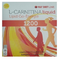 L-Carnitina 20 frascos de 1200mg - Waydiet