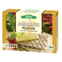 Pão Crocante de Amaranto Bio 250 g - Allos