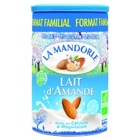 Leite de Amêndoa sem Glúten Formato Familiar Bio 800 g de pó - La Mandorle