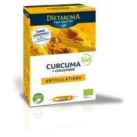 Cúrcuma + gengibre sem pimenta preta 20 ampolas de 10ml - Dietaroma