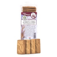 Biscoitos de aveia e espelta 190 g - El Horno de Leña