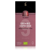 Intensidade de cápsulas de café expresso orgânico 9 Eco 10 cápsulas - Cafés Cornellá