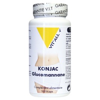 Konjac glucomannane 500mg 100 cápsulas - Vitall +