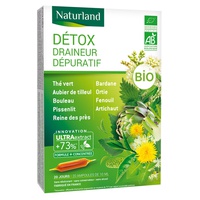 Detoxidraine Detox Bio 20 ampolas de 10ml - Naturland