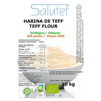 Farinha de Teff ECO 10 kg de pó - Salutef