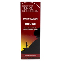 Cuidado Coloração Vermelho 100 g (Vermelho) - Terre de Couleur