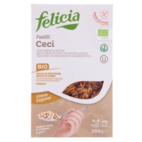 Fusilli de grão de bico orgânico 250 g - Felicia Bio