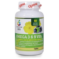 Ómega 3,6,9 Veg 60 cápsulas vegetais de 1023mg - Colours of life