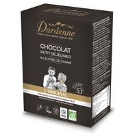 Chocolate Artesanal com Açúcar de Cana para pequeno-almoço e sobremesa 400 g - Dardenne