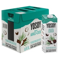 Pacote de arroz + coco yosoy 6 unidades de 1L - YoSoy