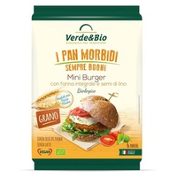 Mini Hambúrgueres Integrais Orgânicos 240 g - Verde&Bio