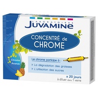Concentrado de crómio 20 ampolas de 5ml - Laboratoires Juvamine